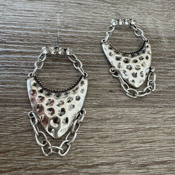 Statement drop earrings N614 - Picture 2 of 4